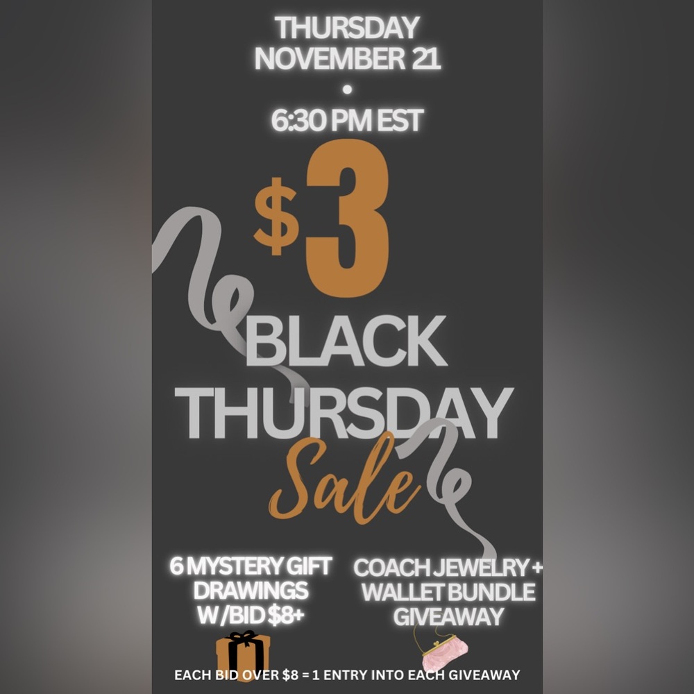 BLACK THURSDAY UNLISTED ITEM 🛍️ 101-150